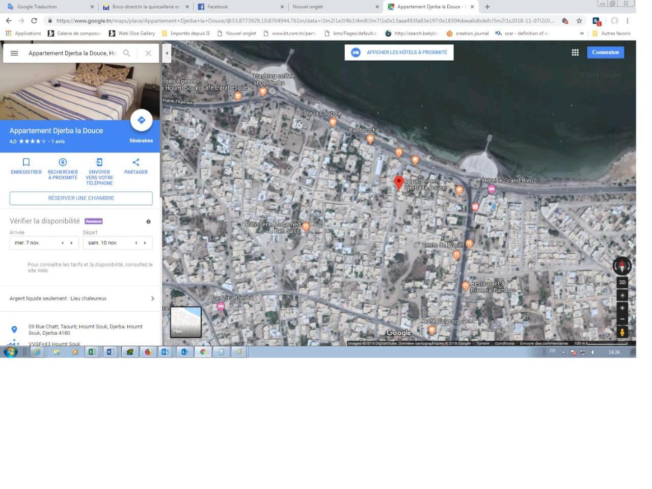 Appartement A Houmt Souk Jerba Exteriör bild